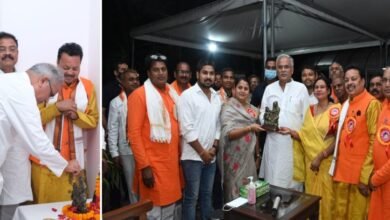 रायपुर : मुख्यमंत्री ने भक्त माता कर्मा की विधिवत पूजा-अर्चना कर राज्य की खुशहाली की कामना की