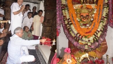 रायपुर : मुख्यमंत्री भूपेश बघेल ने रतनपुर में मां महामाया की पूजा-अर्चना की...