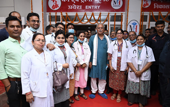 मुख्यमंत्री ने जगदलपुर के महारानी अस्पताल में बर्न यूनिट एवं डी-एडिकक्सन यूनिट का लोकार्पण किया