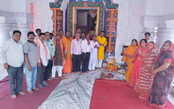 भगवान श्री परशुराम जी की सर्व ब्राह्मण समाज भिलाई दुर्ग द्वारा भगवान की जन्म उत्सव मनाया गया