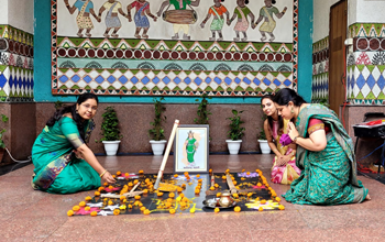दिल्ली में दिखी छत्तीसगढ़ी संस्कृति और पर्व की झलक