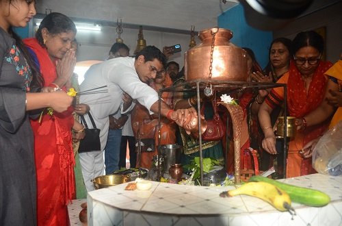 महादेव की पूजा-अर्चना कर भिलाईवासियों की सुख शांति समृद्धि और बेहतर स्वास्थ्य की कामना की