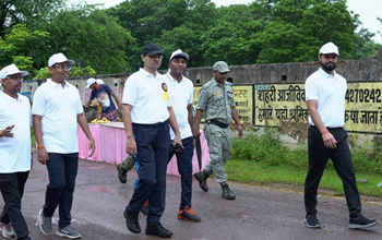 जिले में सद्भावना दौड़ का हुआ आयोजन उत्साह से सभी ने लगाई दौड़