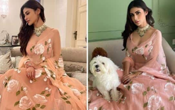 Mouni Roy: लाइट पिंक फ्लोरल प्रिंटेड ड्रेस मे मौनी रॉय का ये रॉयल अंदाज जीत लेगा दिल...