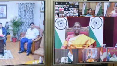 राष्ट्रपति श्रीमती मुर्मु ने टी.बी. मुक्त भारत अभियान का वर्चुअल उद्घाटन किया