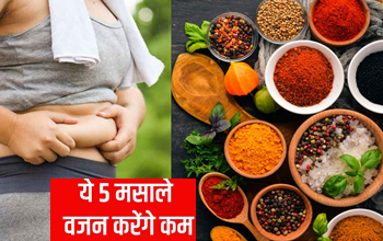 Weight Loss Spices: मसाले की मदद से भी अंदर हो सकता है पेट, वजन कम करने के लिए के लिए खाएं ये 4 स्पाइसेज...