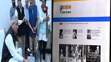 मुख्यमंत्री ने ’नेहरू का भारत डॉटकॉम’ वेबसाईट का किया लोकार्पण...
