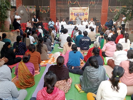 योग आयोग के अध्यक्ष ज्ञानेश शर्मा ने रायपुर में 25 वें निःशुल्क नियमित योगाभ्यास केंद्र का किया शुभारंभ 3 योग आयोग के अध्यक्ष ज्ञानेश शर्मा ने रायपुर में 25 वें निःशुल्क नियमित योगाभ्यास केंद्र का किया शुभारंभ