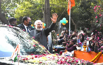 दिल्ली में PM मोदी के रोड शो के बाद BJP की राष्ट्रीय कार्यकारिणी की बैठक शुरू...
