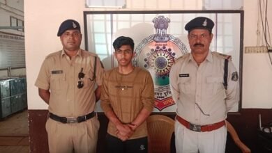 रेडियम की दुकान में आग लगाने वाले आरोपित को पुलिस ने किया गिरफ्तार....