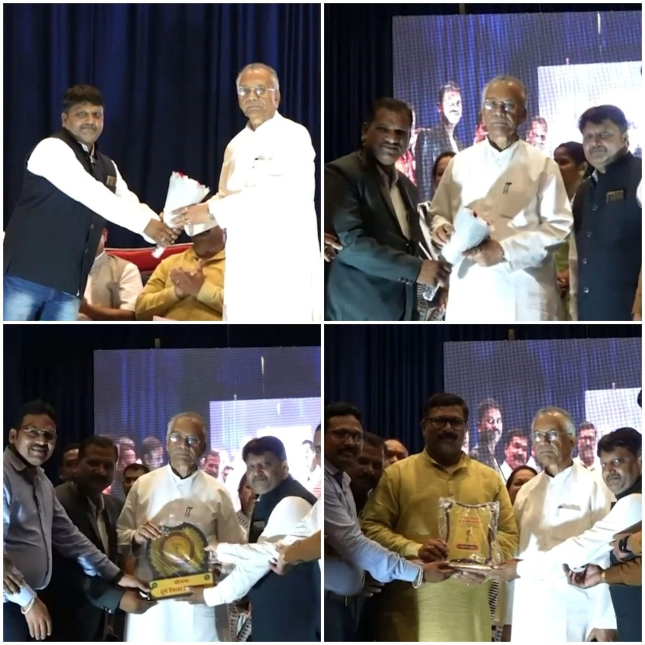 दुर्ग जिला प्रेस क्लब द्वारा कला मंदिर में अखिल भारतीय हास्य कवि सम्मेलन का हुआ सफल आयोजन...