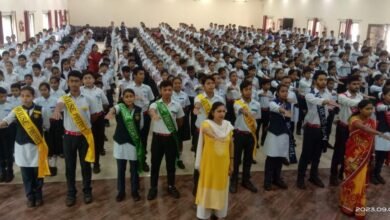 जिले केें एक लाख विद्यार्थियों ने संविधान की पाठशाला में भाग लिया...