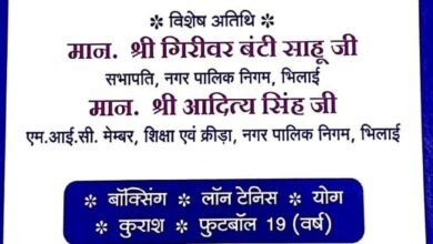 राज्य स्तरीय शालेय क्रीडा प्रतियोगिता का आयोजन 28 सितम्बर से 1 अक्टूबर तक...