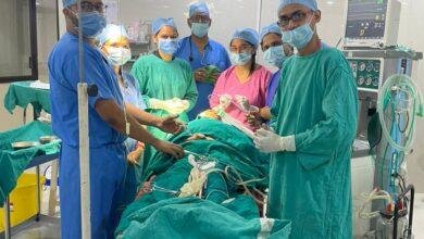 जिला अस्पताल में पहली बार टी.एम.जे. एनकाइलोसिस की हुई सफल सर्जरी...