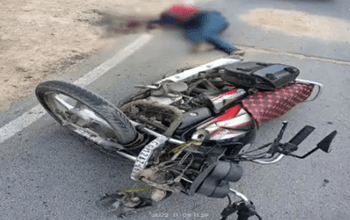 बाइक सवार को तेज रफ्तार वाहन ने रौंदा, युवक की मौके पर मौत...