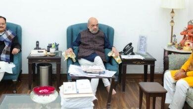 छत्तीसगढ़ के मुख्यमंत्री ने नई दिल्ली में केंद्रीय गृहमंत्री से उनके निवास पर की मुलाकात....