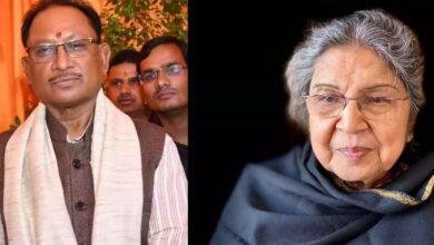मुख्यमंत्री ने पूर्व राज्यसभा सांसद श्रीमती वीणा वर्मा के निधन पर किया शोक व्यक्त....