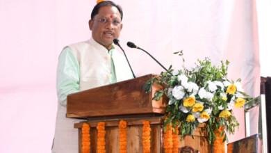मुख्यमंत्री विष्णु देव साय ने रेल परियोजनाओं के लोकार्पण, भूमिपूजन कार्यक्रम को संबोधित करते हुए....
