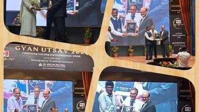 सेल ज्ञान-उत्सव 2024 एल एंड डी कॉन्क्लेव में बीएसपी के अधिकारियों ने जीते पुरस्कार...