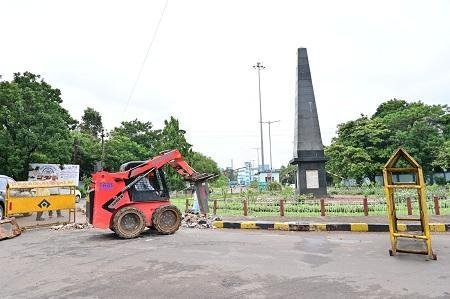 भारत-सोवियत मित्रता का प्रतीक मैत्री स्तंभ चौराहे का उन्नयन...