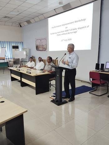 प्लेट मिल के लिए परफॉर्मेंस इम्प्रूवमेंट वर्कशॉप आयोजित...