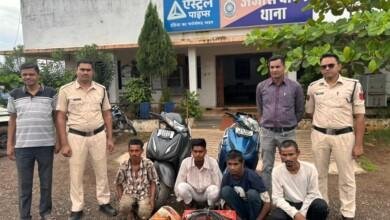 वाहन चोरी व नकबजनी के शातिर आरोपी चढ़े पुलिस के हत्थे...