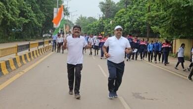 स्वतंत्रता दौड़ के आयोजन में शामिल हुए विधायक गजेंद्र यादव...