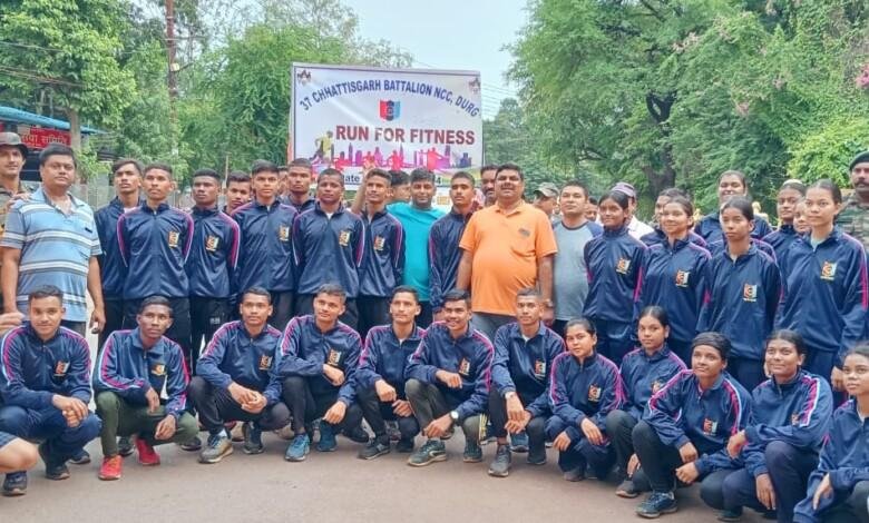 खेल दिवस: विधायक गजेंद्र ने दी शुभकामनायें, रन फॉर फिटनेस में शामिल होकर कैडेट्स का उत्साहवर्धन किये