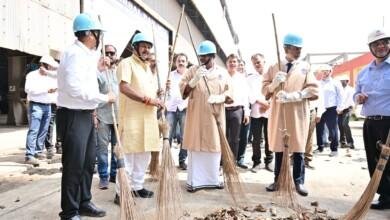 इस्पात मंत्रालय ने भिलाई इस्पात संयंत्र से किया “स्वच्छता ही सेवा” अभियान का शुभारंभ....