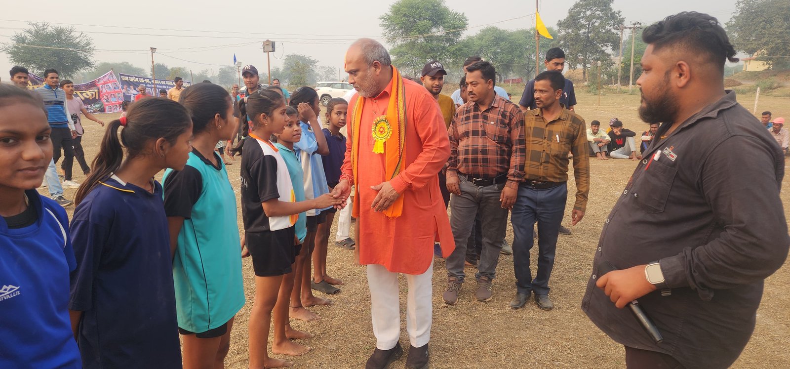 राज्य स्तरीय खो-खो, गोला फेक और मैराथन प्रतियोगिता में शामिल हुए दुर्ग ग्रामीण विधायक ललित चंद्राकर...