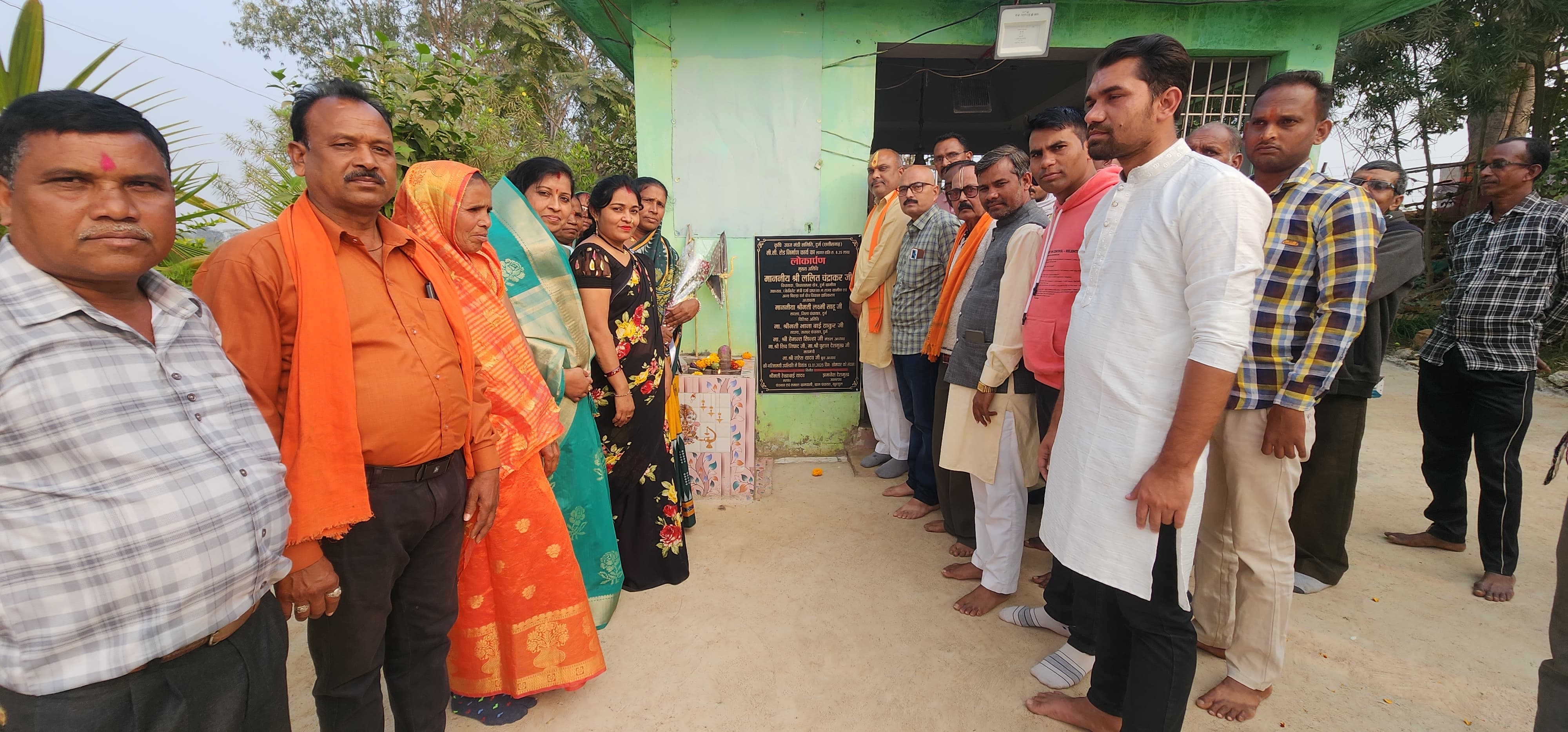 दुर्ग ग्रामीण विधायक ललित चंद्राकर ने ग्राम रसमडा व ख़ुरसुल में 22.21लाख रुपए की नवीन विकास कार्यों की दी सौगात...