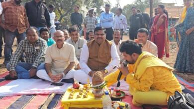 दुर्ग में दो जगह सिंचाई कॉलोनी, 6 करोड़ से नवनिर्माण करने विधायक गजेन्द्र यादव ने किया भूमिपूजन...