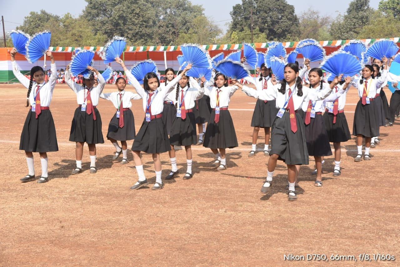 गणतंत्र दिवस आयोजन के लिए किया गया अंतिम पूर्वाभ्यास...