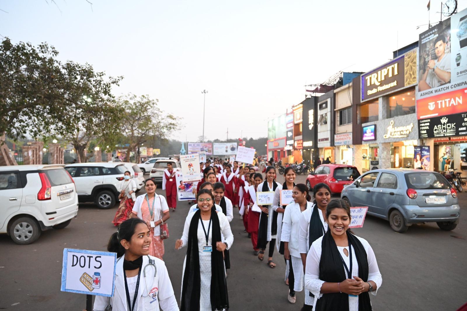 जेएलएन अस्पताल एवं अनुसंधान केंद्र ने किया टीबी उन्मूलन हेतु जागरूकता रैली का आयोजन...