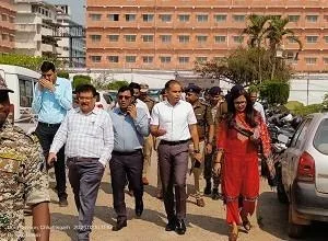 नगरीय निकाय आम निर्वाचन 2025 के लिए मतदान सामग्री का हुआ वितरण...