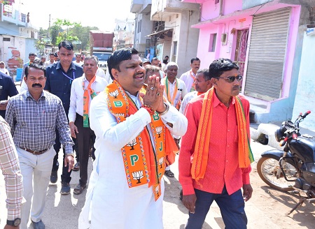 दुर्ग निगम में बन रही भाजपा सरकार - विधायक गजेन्द्र यादव