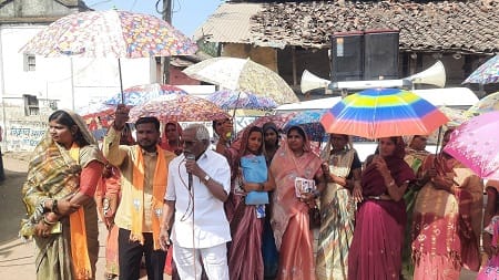 प्रत्याशियों को जिताने डोमनलाल कोर्सेवाड़ा उतरे मैदान में...