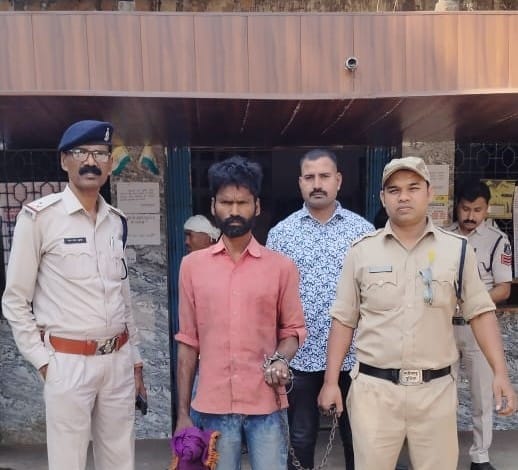 बेजुबान बछड़ा पर क्रुरतापूर्वक पत्थर से मारने वाला आरोपी गिरफ्तार....