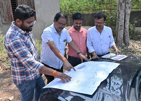 15 करोड़ की लागत से 17 एकड़ में भव्य एवं आकर्षक स्पोट्स परिसर का होगा निर्माण.....