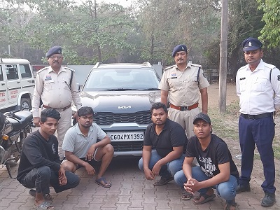 यातायात पुलिस को प्राप्त शिकायत पर दुर्ग पुलिस द्वारा त्वरित कार्यवाही की गई.... 1 यातायात पुलिस को प्राप्त शिकायत पर दुर्ग पुलिस द्वारा त्वरित कार्यवाही की गई....