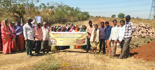 मनरेगा श्रमिकों का आधार बेस्ट भुगतान एवं मूल्यांकन की प्रक्रिया एप के माध्यम किया गया