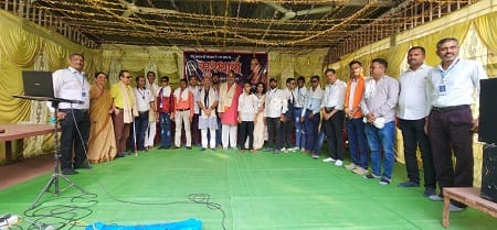 दिव्यांग दृष्टि बाधित बच्चों द्वारा आयोजित संगीत एवं सम्मान समारोह कार्यक्रम में सम्मिलित हुए दुर्ग ग्रामीण विधायक ललित चंद्राकर