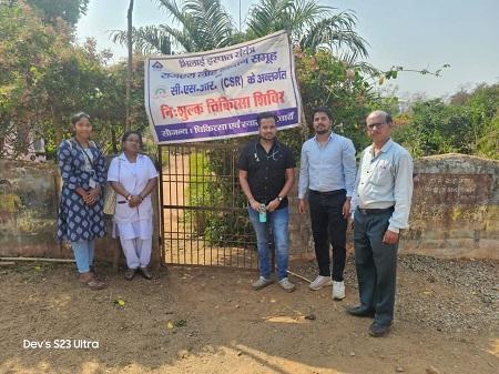 बीएसपी द्वारा कमकासुर में निःशुल्क चिकित्सा शिविर का आयोजन....