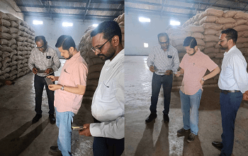 कलेक्टर अभिजीत सिंह ने बीज प्रक्रिया केन्द्र का किया निरीक्षण...