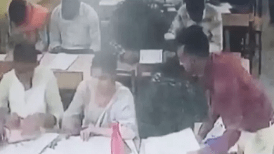 प्रैक्टिकल परीक्षा में नकल का मामला, परीक्षा रद्द, अब 16 अप्रैल को होगी दोबारा, CCTV में कैद हुई तस्वीरें...