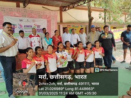 खेलों इंडिया योजना अंतर्गत अस्मिता सिटी महिला लीग प्रतियोगिता संपन्न... 3 खेलों इंडिया योजना अंतर्गत अस्मिता सिटी महिला लीग प्रतियोगिता संपन्न...