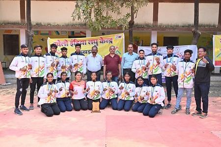 खेलों इंडिया योजना अंतर्गत अस्मिता सिटी महिला लीग प्रतियोगिता संपन्न...