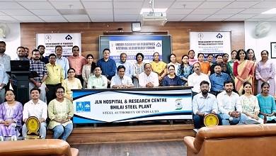 विश्व स्वास्थ्य पर बीएसपी जेएलएन अस्पताल में "उन्नत नवजात पुनर्जीवन कार्यक्रम" आयोजित...