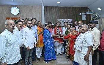 सेवानिवृत्त अधिकारी/कर्मचारियो एवं युनियन के पदाधिकारियों ने मुख्यमंत्री, उपमुख्यमंत्री एवं स्थानीय विधायक का जताया आभार...