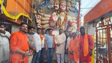 हनुमान जयंती पर विधायक गजेंद्र ने शहरवासियों को दी शुभकामनायें...